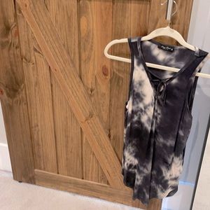 “Final Touch” tie dye tank